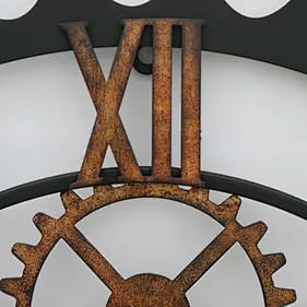 big metal clock
